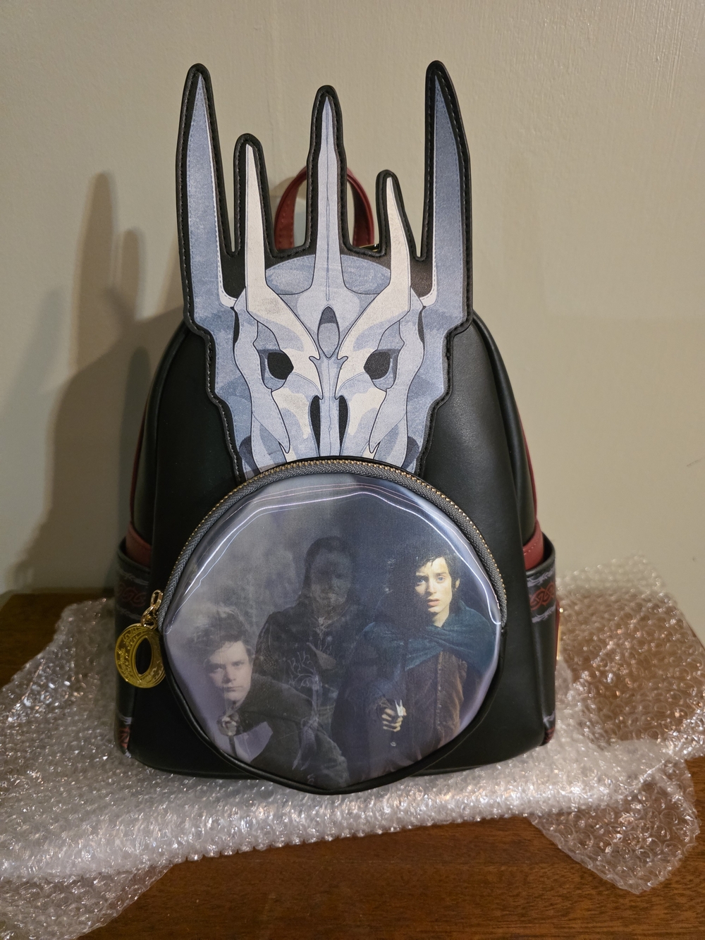 Loungefly Lord of the Rings: Sauron Lenticular Mini Backpack